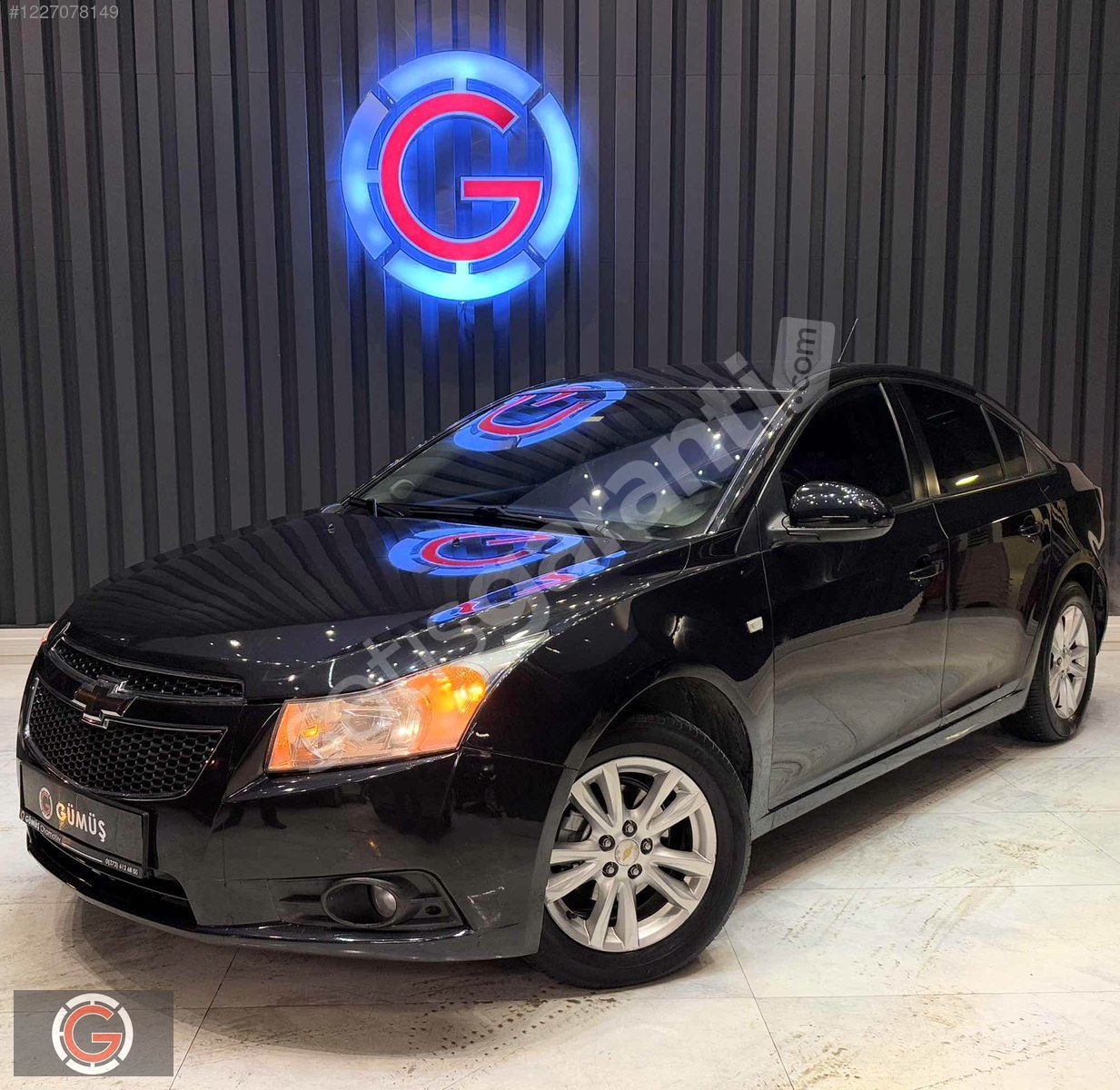 GÜMÜŞ'den 2012 CRUZE OTOMATİK-KAZASIZ-ANDROİDEKRAN-FULL