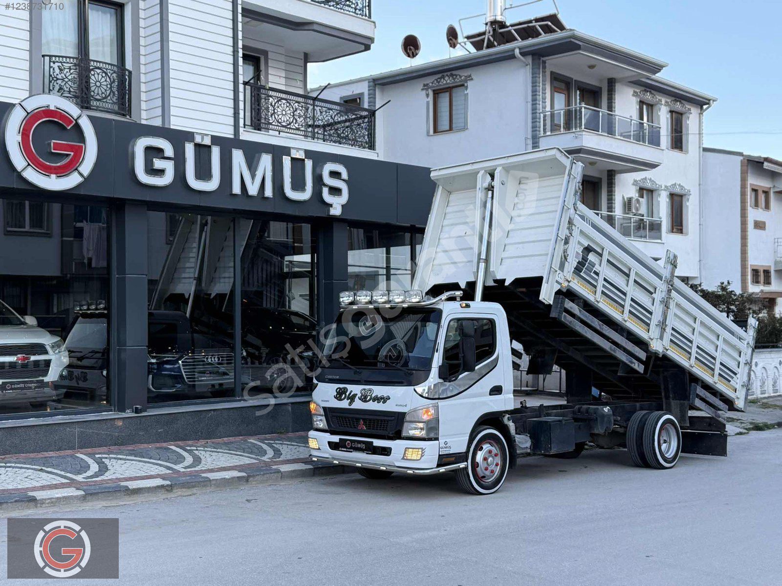GÜMÜŞ'den 2012 FUSO 859G UZUNŞASE-DAMPER-BOYASIZ-KURULUDÜZEN