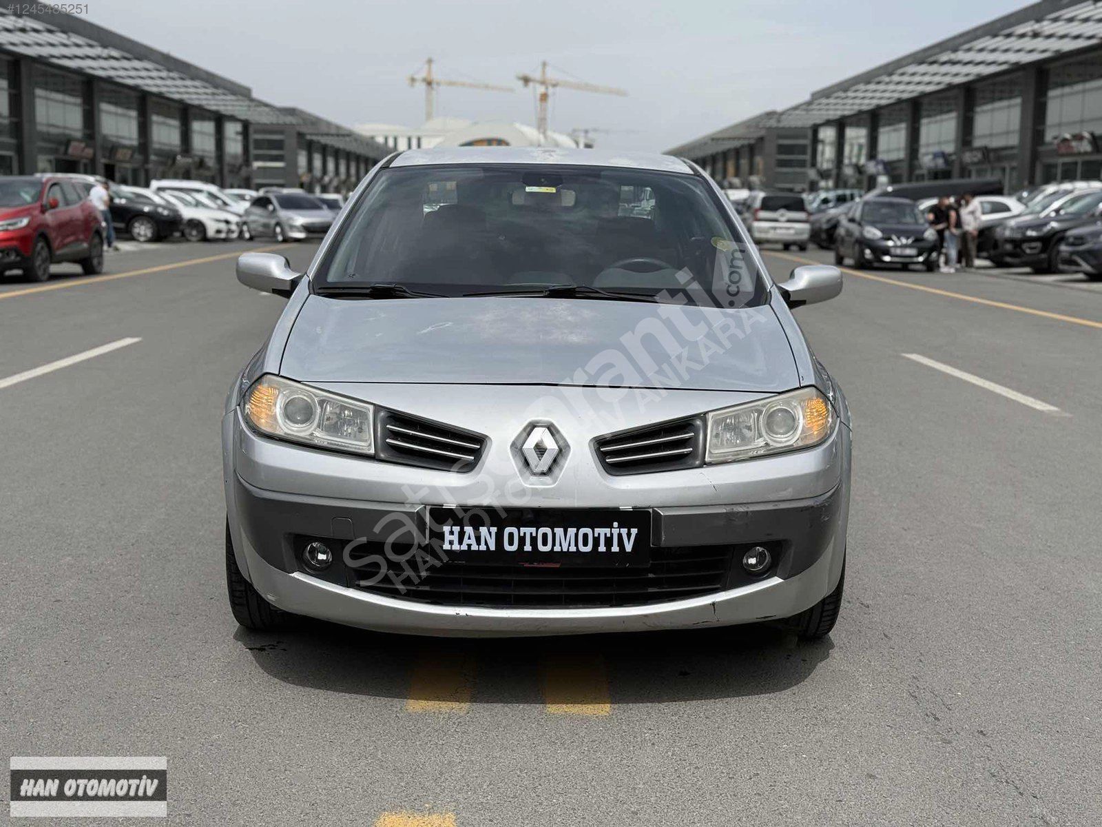 -HAN OTOMOTİV-2008 RENAULT MEGANE OTOMATİK 1 PARÇA BOYALI -KREDİ