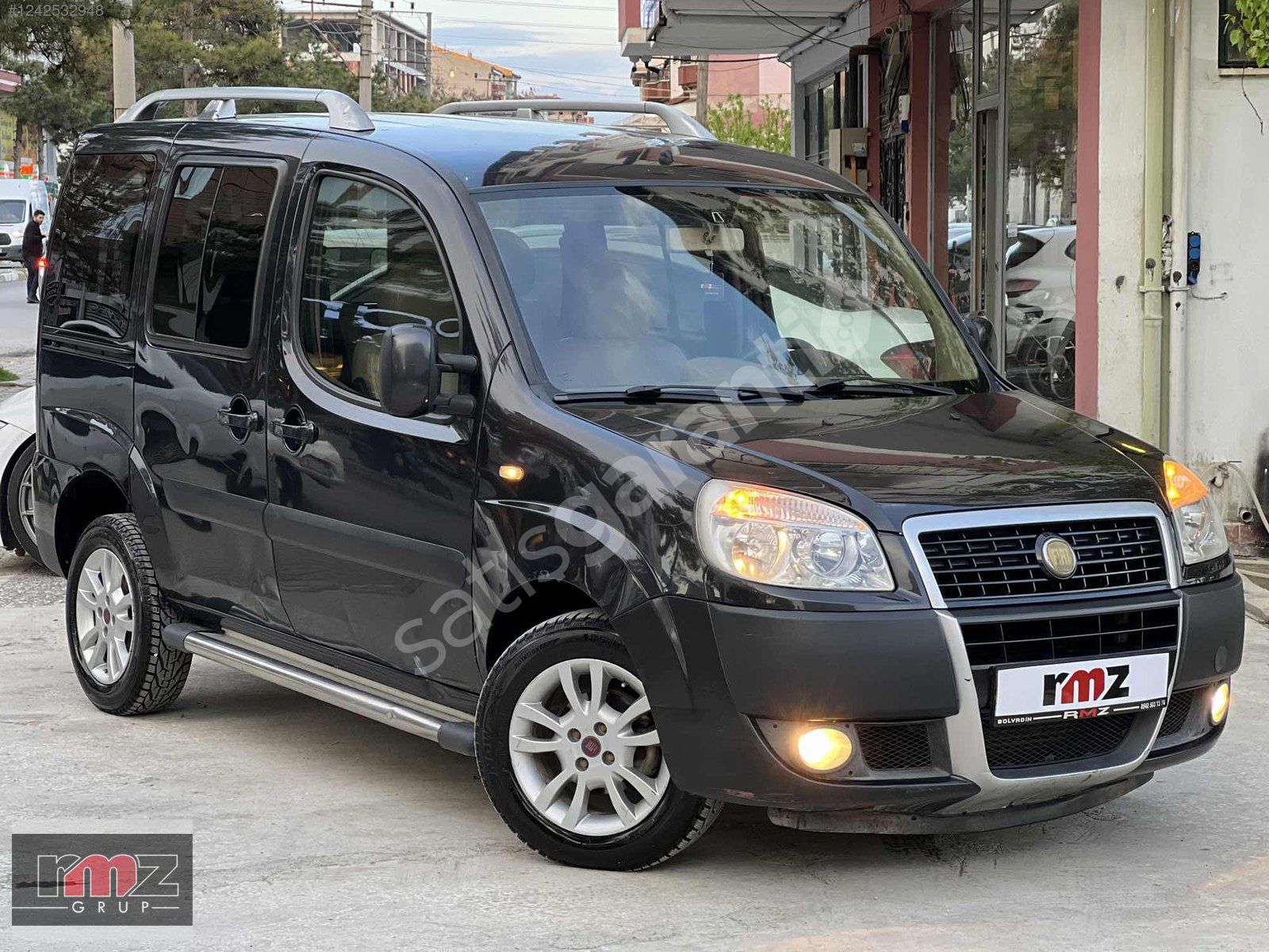 -RMZ'DEN 2009 FİAT DOBLO 1.3 MULTJET VİP DEĞİŞENSİZ 75 HP SİYAH