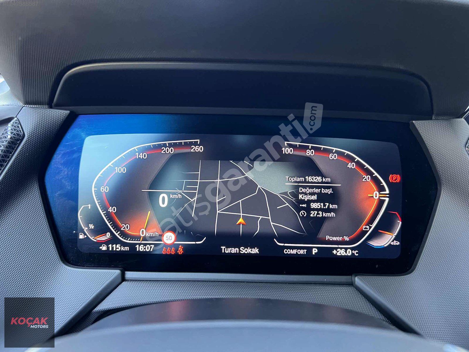 2023 BMW 118i SPORTLİNE CAM TAVAN HATASIZ BOYASIZ 16.0000km