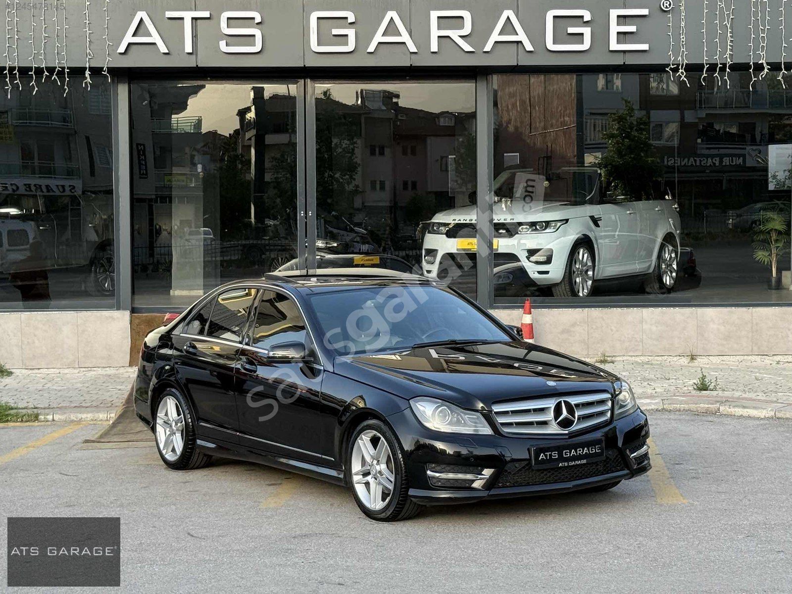 ATS GARAGE 2014 C180 AMG 7G KUSURSUZ/HATASIZ/SİYAH/İÇİ BEYAZ