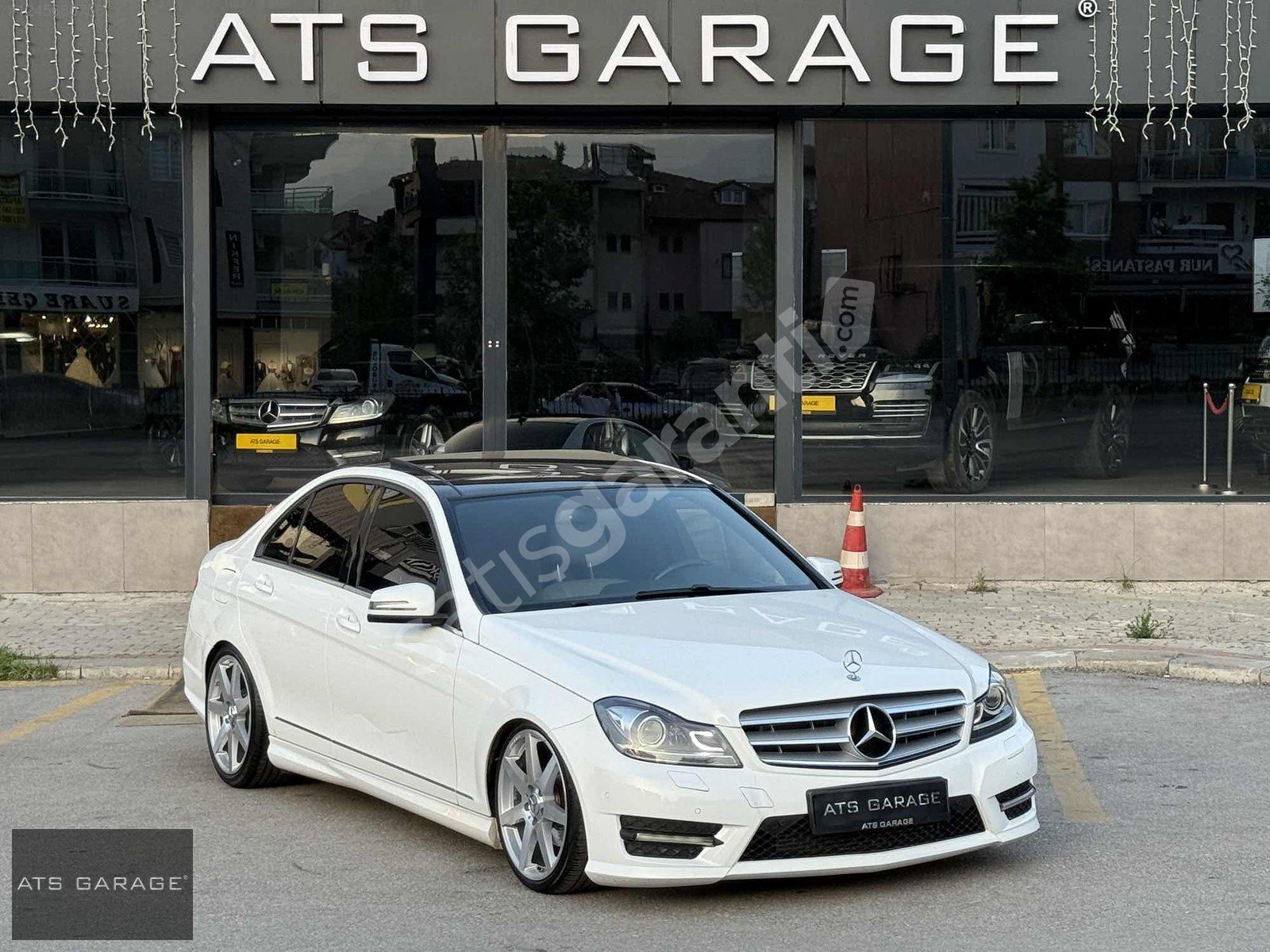 ATS GARAGE 2013 C180 AMG 7G CAMTAVAN/DİAMOND JANT/İÇİ BEYAZ