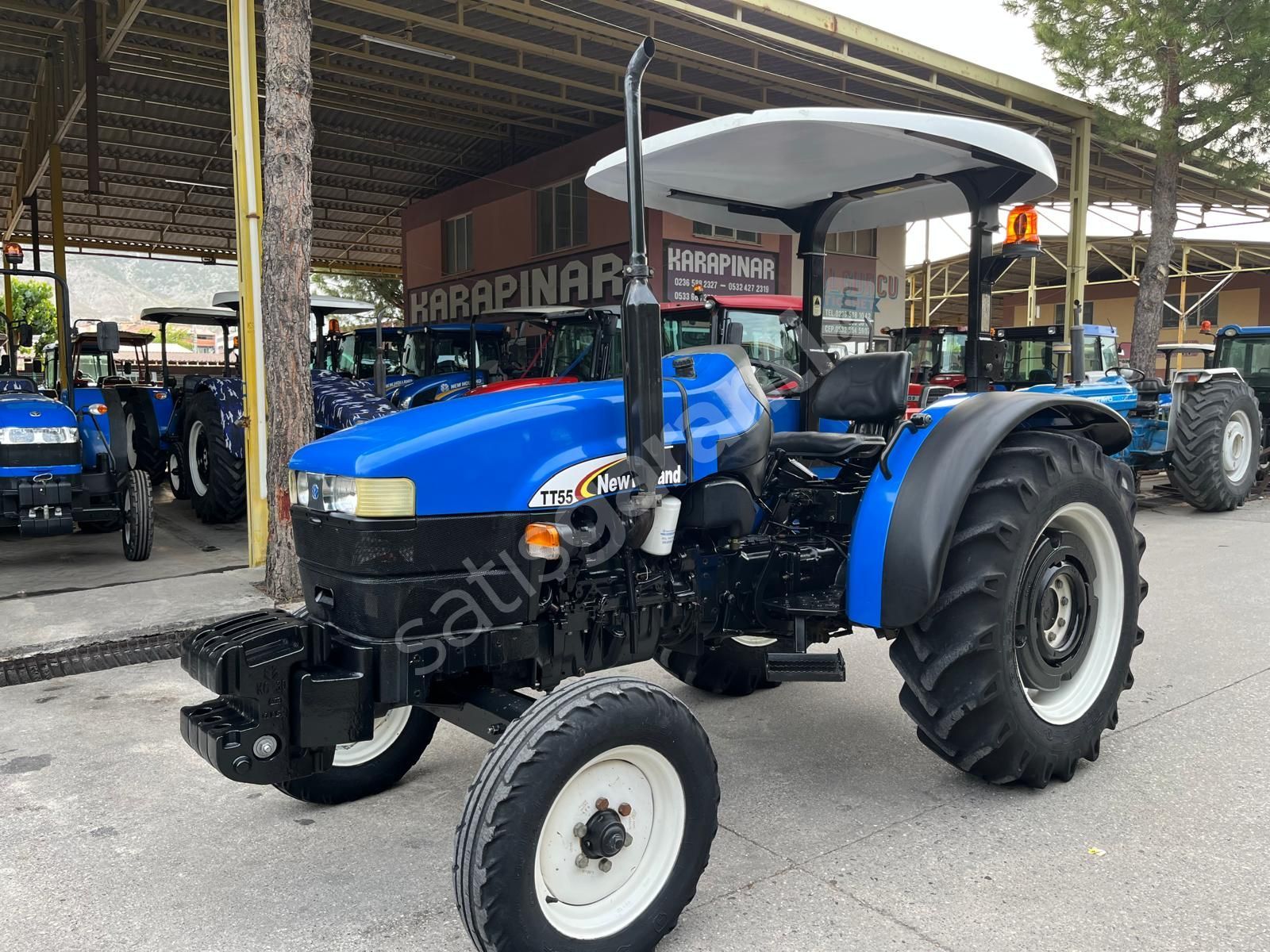 2005, NEW HOLLAND TT 55, SÜRÜNGEN VİTESLİ, (12+4)