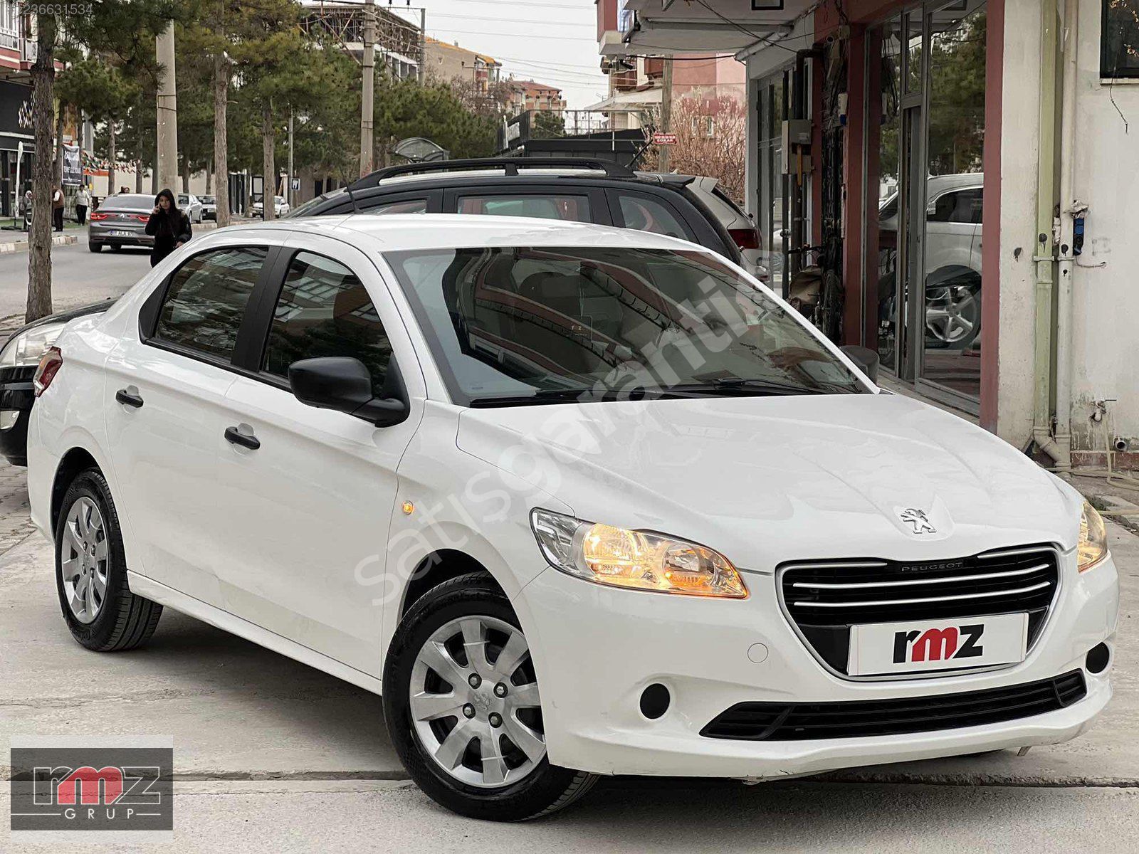 -RMZ'DEN 2014 PEUGEOT 301 1.2 PURETECH SADECE 70.000'DE BEYAZ