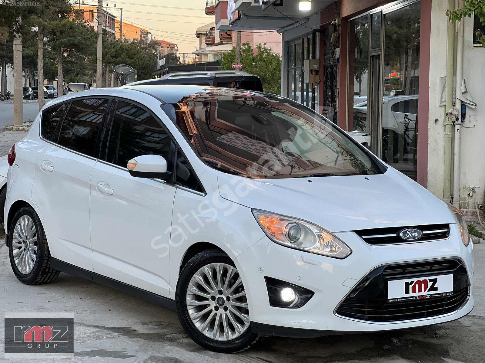 -RMZ'DEN 2011 FORD C-MAX 1.6 TDCI 115 HP TİTANİUM FUL BEYAZ