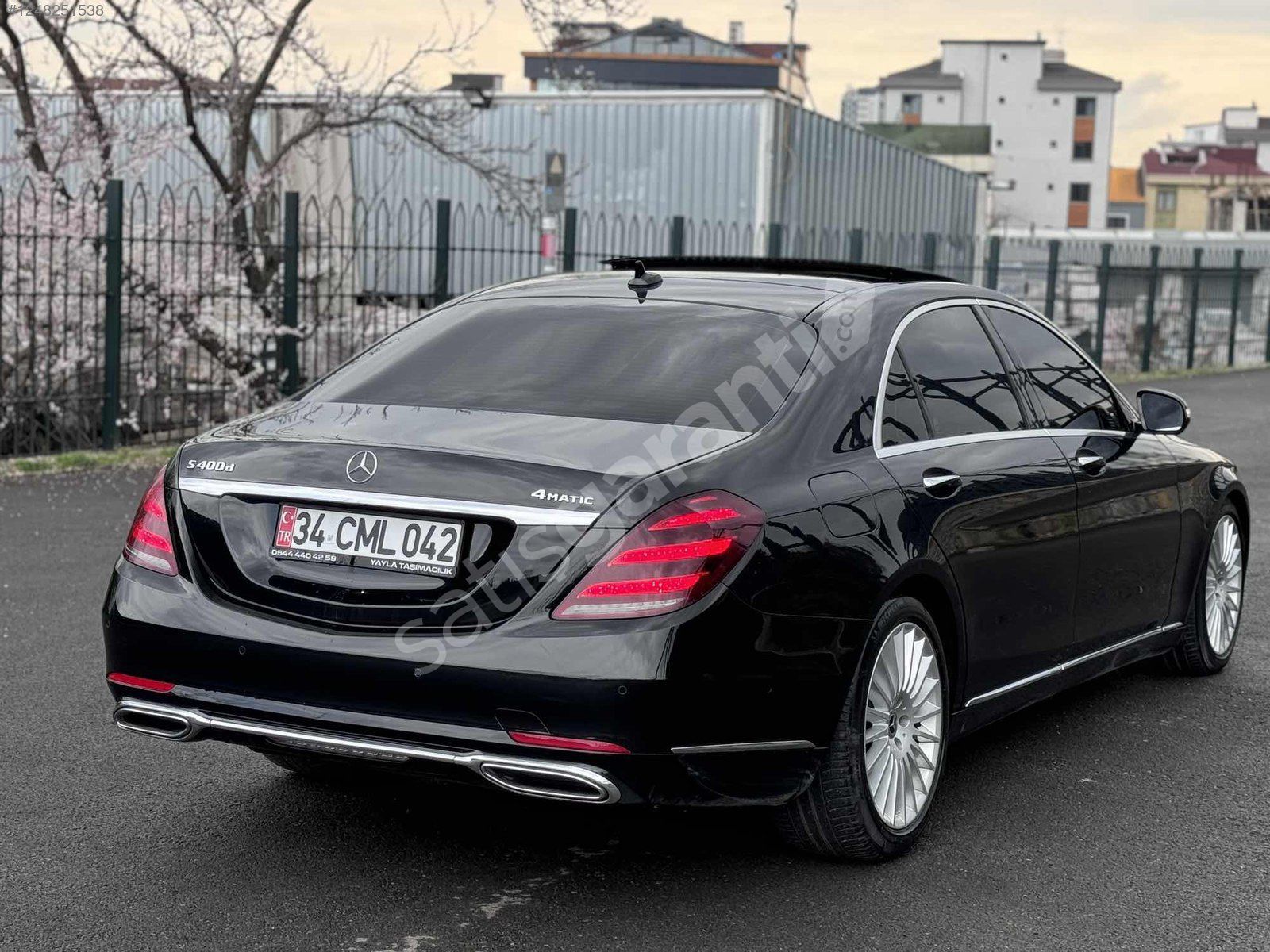 UÇAR OTOMOTİVDEN 2018 MODEL HATASIZ BOYASIZ S400d 95KM