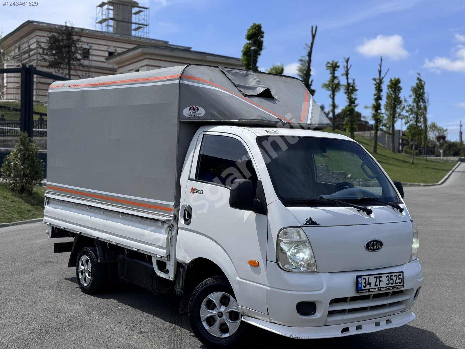 UÇAR OTOMOTİVDEN 2008 MODEL TURBOLU KİA BANGO TENTELİ