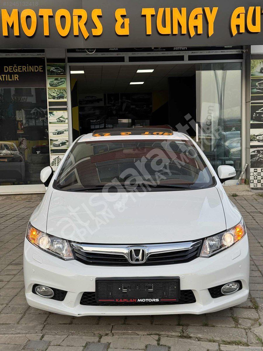 KAPLAN&TUNAY'DAN OTOMATİK CİVİC 240 bin KM ELEGANCE