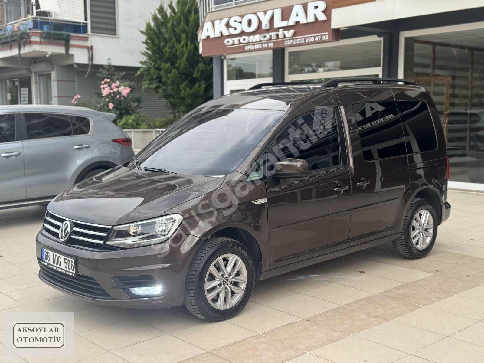 2017-DEĞİŞENSİZ-TRAMERSİZ-2.0 TDİ CADDY COMFORTLİNE-MANUEL-FULL