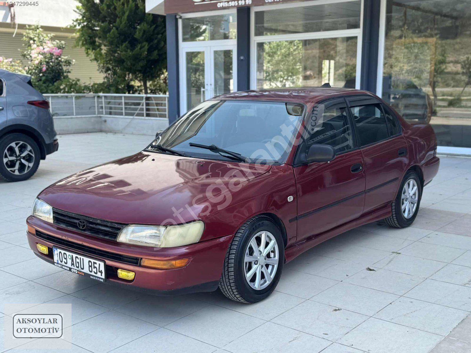 1993-KLİMALI-COROLLA 1.6-OTM.CAM-HİDROLİK DİREKSİYON-ÇELİK JANT