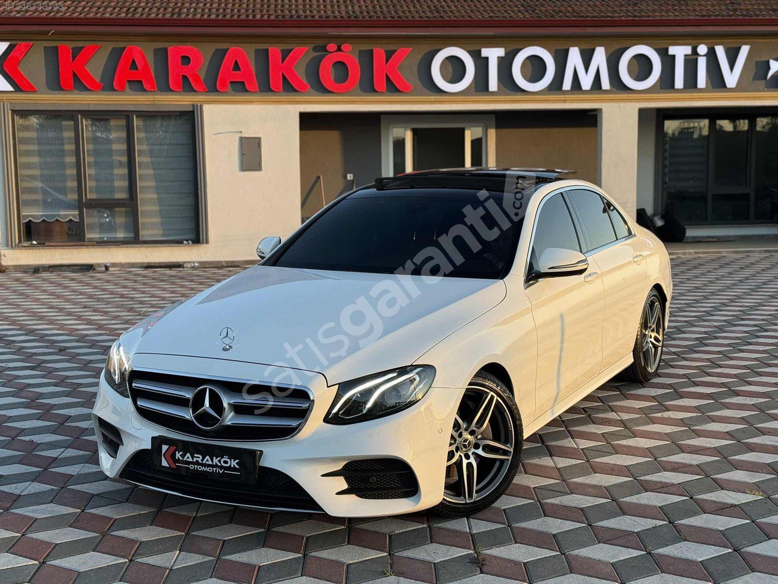 -KARAKÖK- HATASIZ BOYASIZ 83.000 KM CAM TAVAN/COMMAND AMG E180