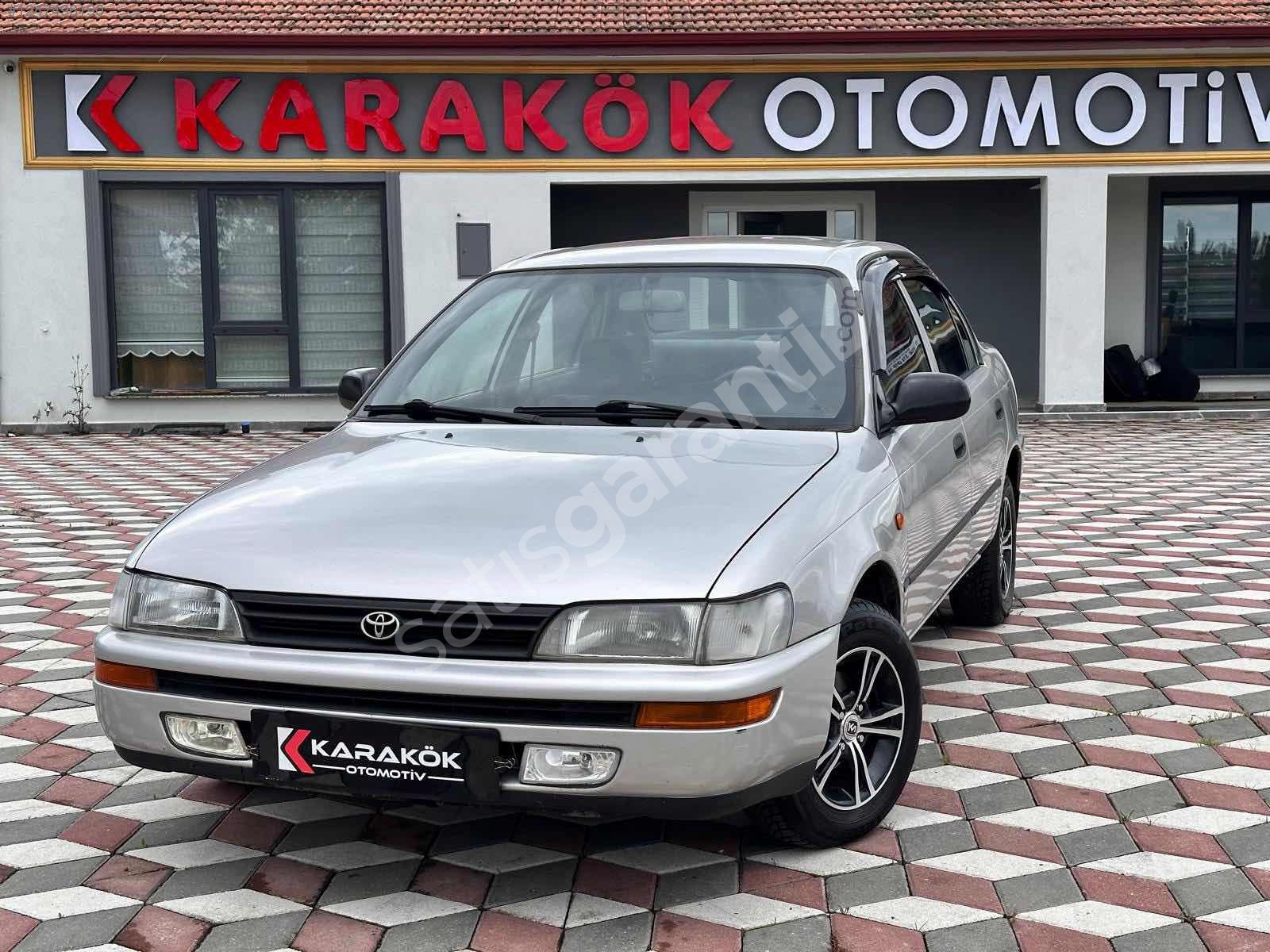 -KARAKÖK- HATASIZ DEĞİŞENSİZ 1997 KLİMALI COROLLA