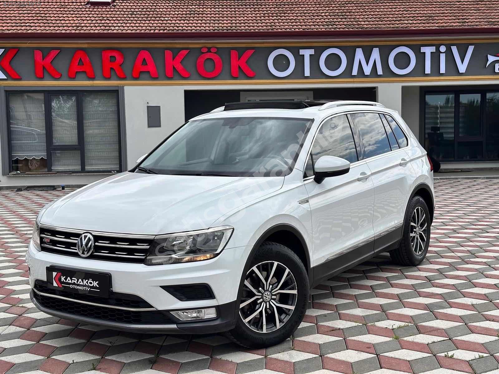 -KARAKÖK-HATASIZ BOYASIZ 2016 OTOMATİK CAM TAVAN TİGUAN
