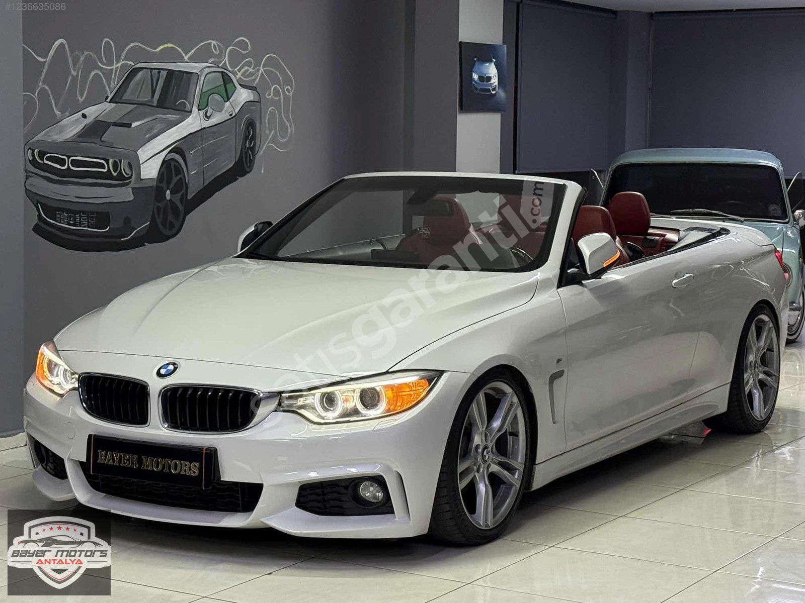 2014 BMW 420d CABRİO M SPORT 89 BİN KM HAYALET LCI SEDEFLİ