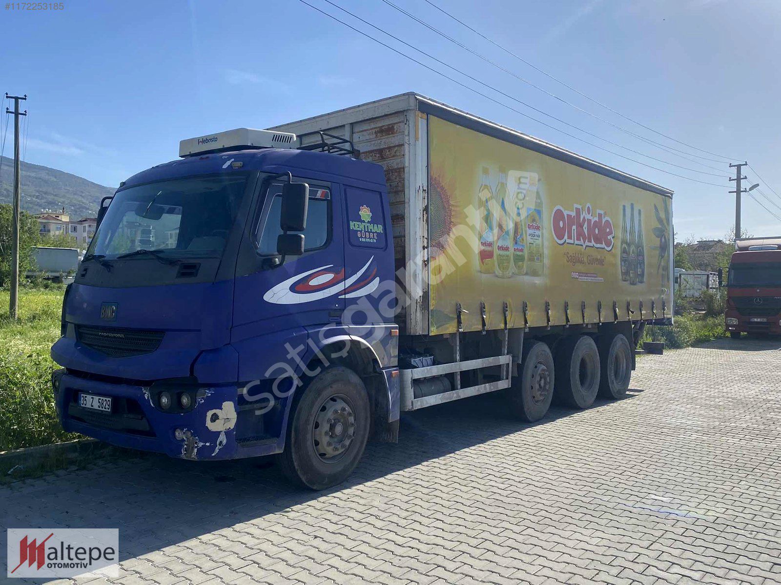 2009 BMC PRO 827 (8X2) MASRAFSIZ LİFT'Lİ KAYAR PERDELİ KASA