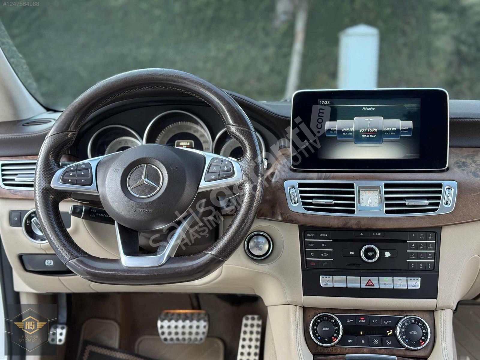 HAŞİM ŞIK OTOMOTİV DEN MERCEDES 350 CLS HATASIZ BOYASIZ
