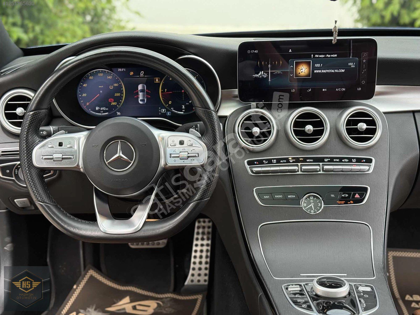 HAŞİM ŞIK OTOMOTİV DEN C200D AMG 9G-TRONIC HAYALET IÇI TABA