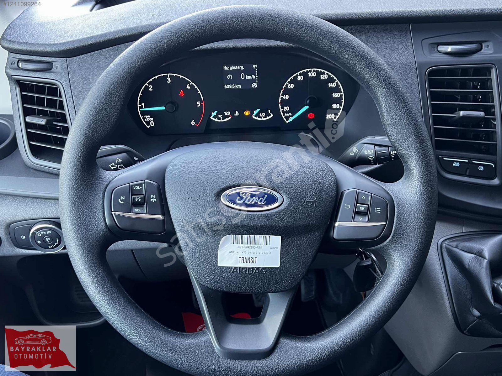 BAYRAKLAR'DAN 2024 FORD TRANSİT 350L PANELVAN %20 FATURALI