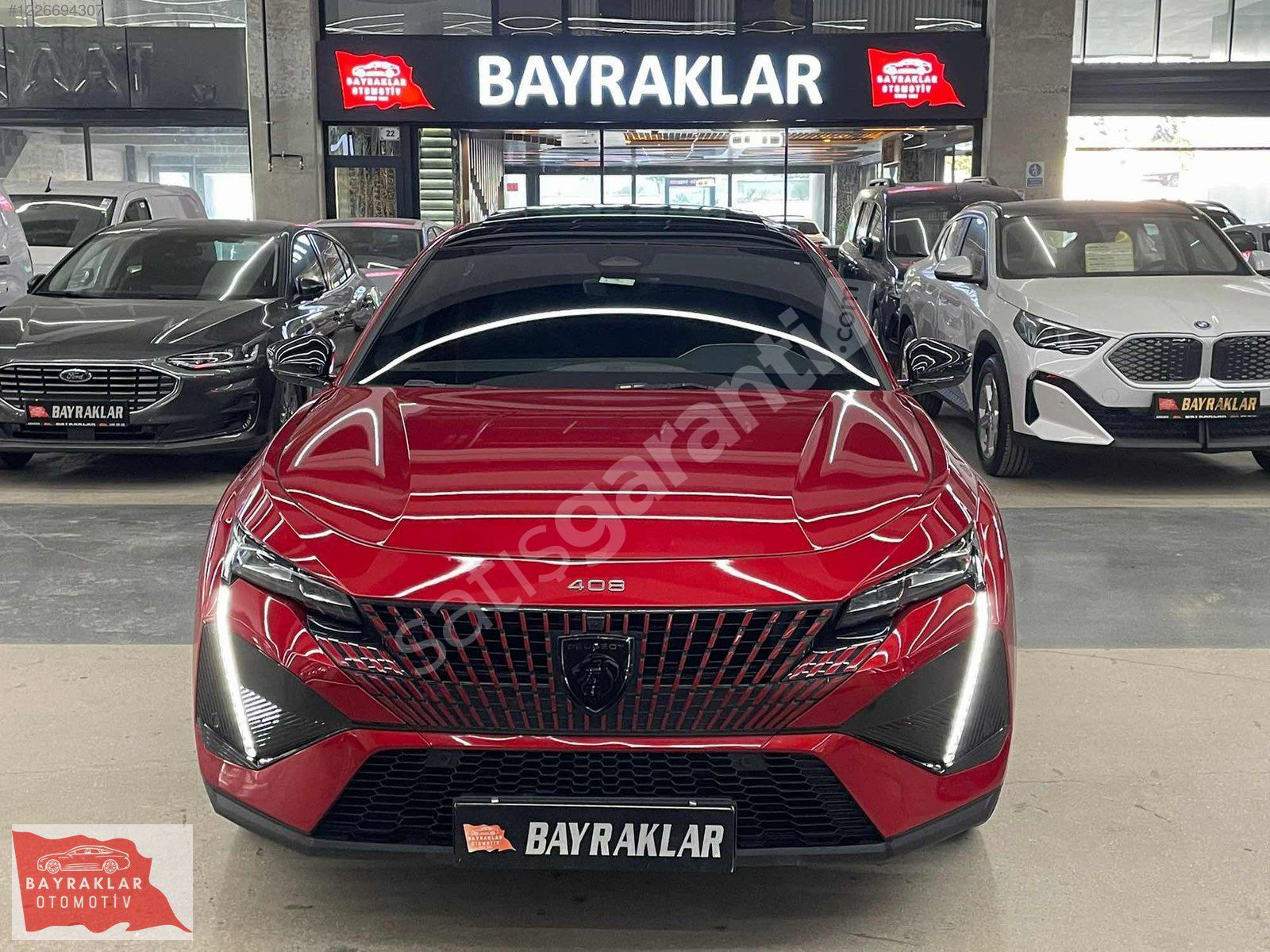 BAYRAKLAR'DAN 2024 PEUGEOT 408 1.2 PURETECH GT BOYASIZ KIRMIZI