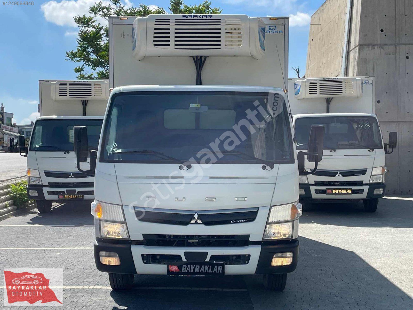 BAYRAKLAR'DAN 2022 MİTSUBİSHİ-FUSO CANTER 8B SAFKAR FRİGOLU KASA