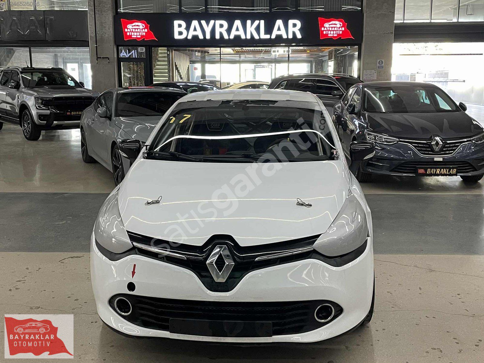 BAYRAKLAR'DAN 2015 CLIO 1.5 DCI TOUCH ROLL BAR-YARIŞ KEMERİ