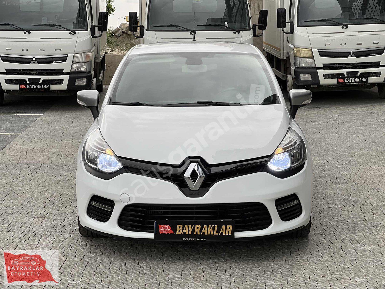 BAYRAKLAR'DAN 2015 RENAULT CLİO 1.5 DCİ GT LİNE NAVİ-FULL ORJİNA