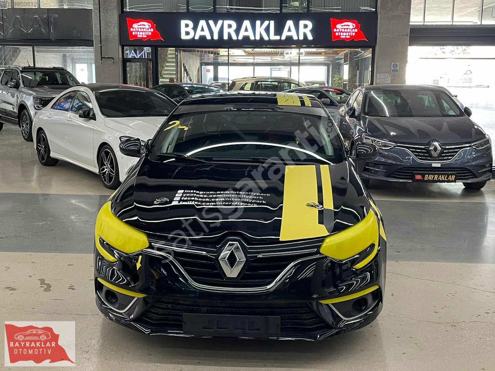 BAYRAKLAR'DAN 2016 MEGANE 1.6 DCİ GT-LİNE ROLL BAR-YARIŞ KEMERİ