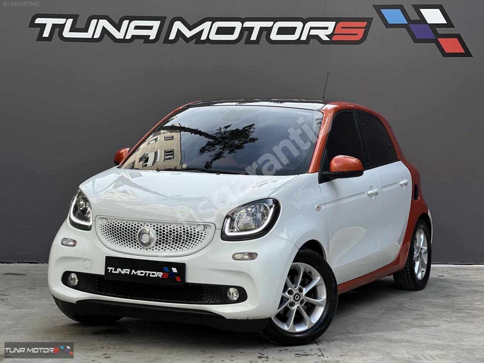"TUNA MOTORS" BOYASIZ 125.000 KMDE FORFOUR // KK TAKSİT İMKANI