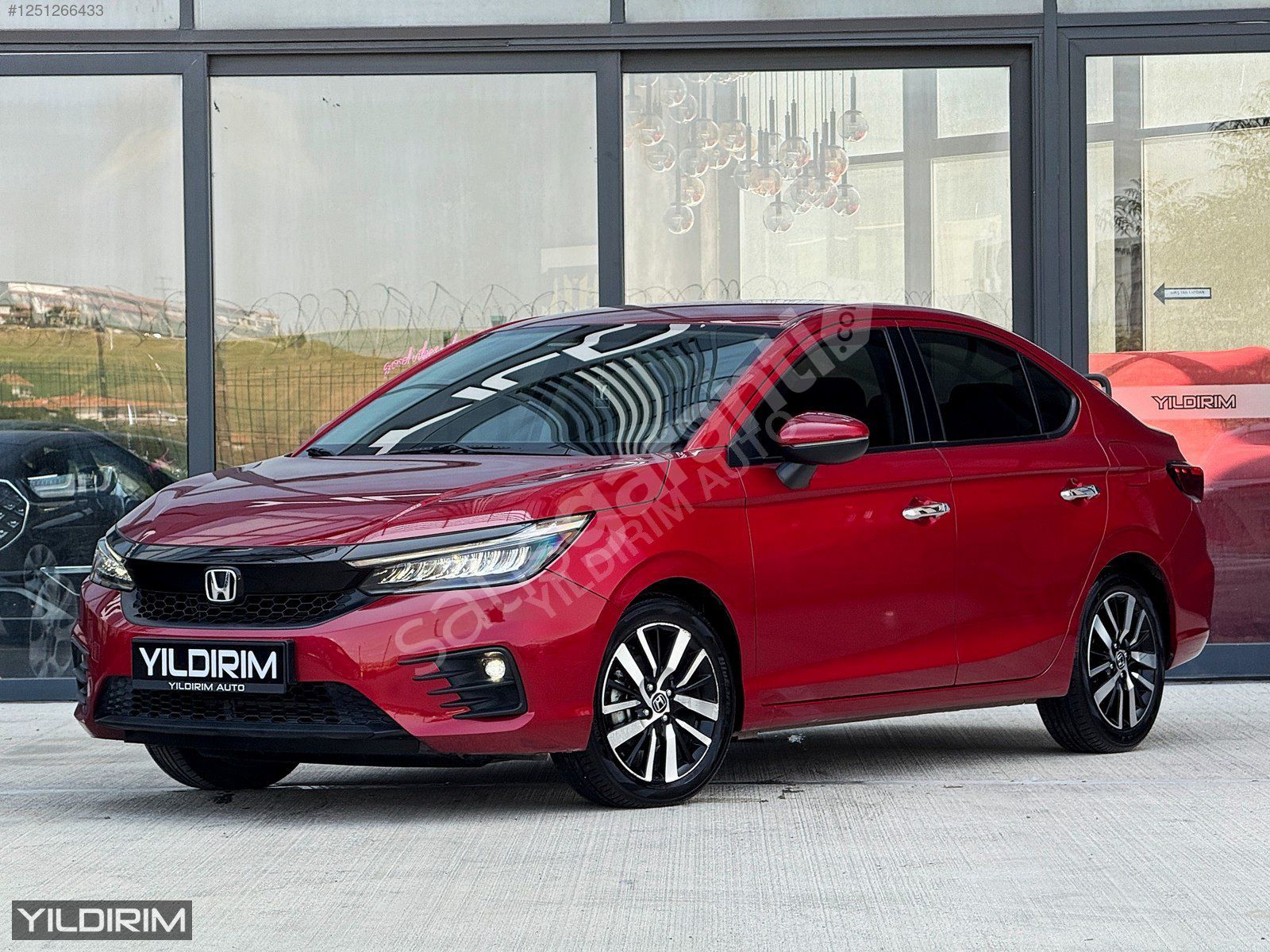 "YILDIRIM" BOYASIZ 2022 Honda City 1.5 Executive Otomatik S.Bakm
