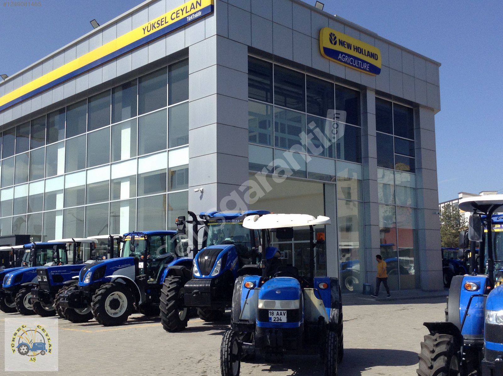 YÜKSEL CEYLAN A.Ş. DEN NEW HOLLAND TT 50 2 WD TENTELİ 2012 MODEL