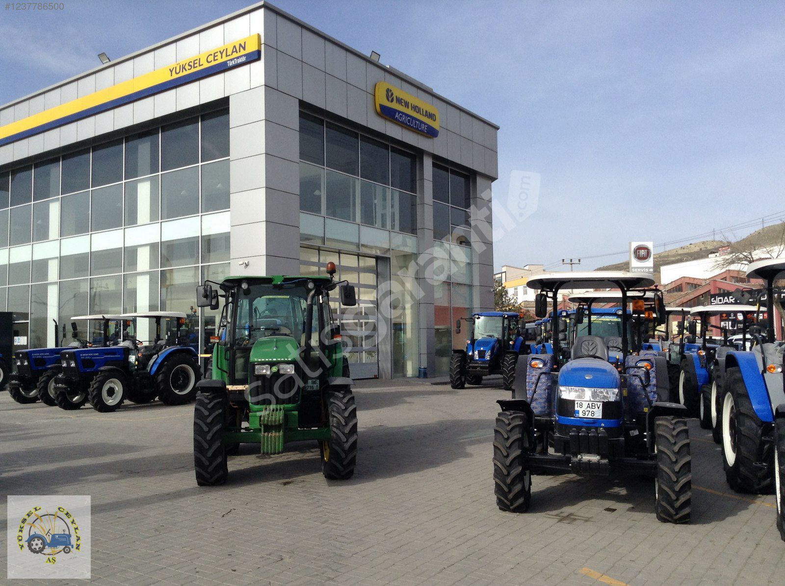 YÜKSEL CEYLAN A.Ş. DEN JOHN DEERE 5083 E KABİN KLİMA 2015 MDL