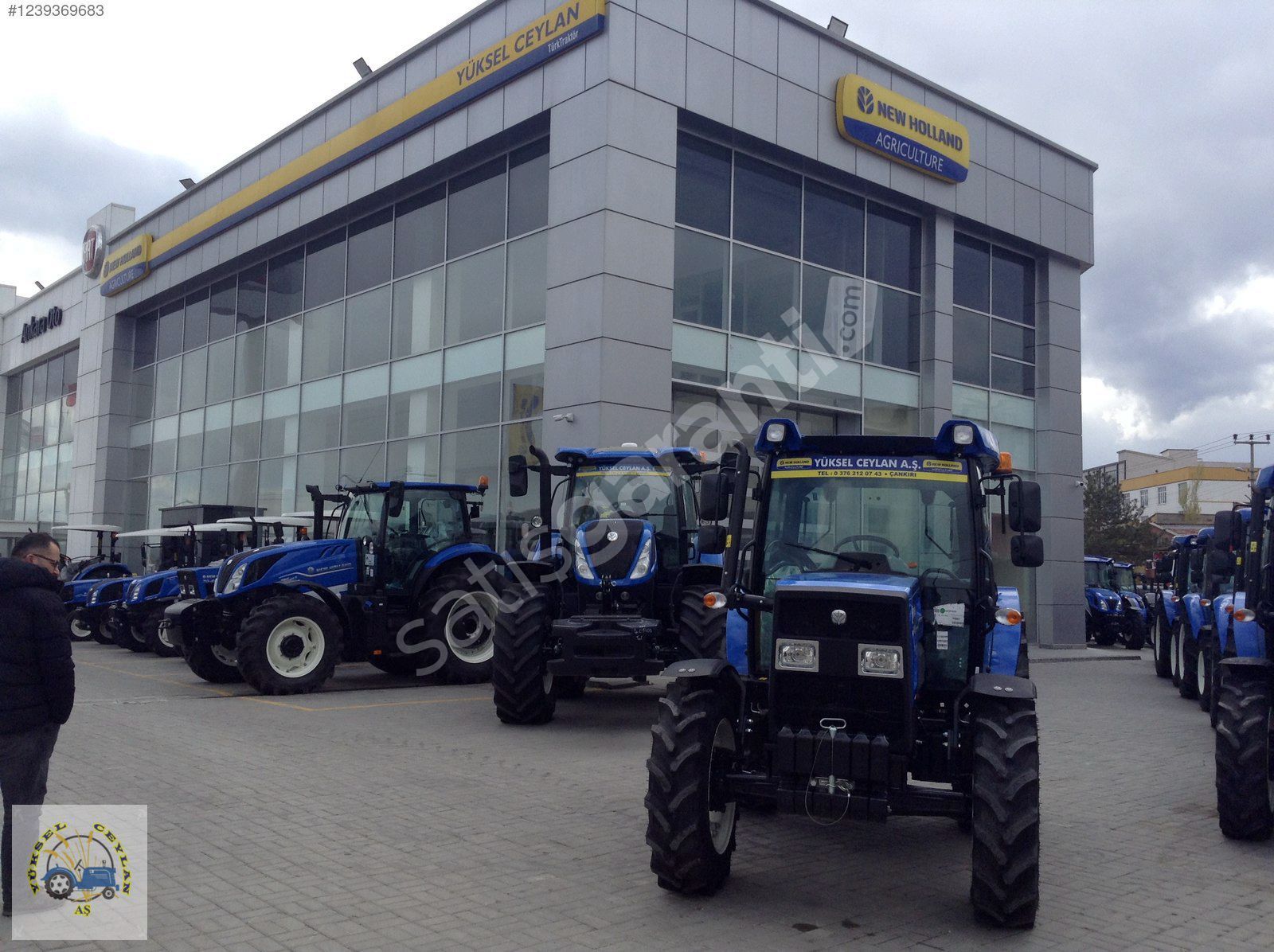 YÜKSEL CEYLAN A.Ş. DEN NEW HOLLAND 70-66S 4WD KABİN KLİMA 2023