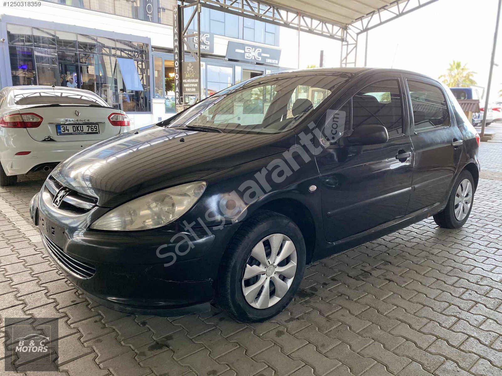 B&C MOTORS ÇALIŞIR YÜRÜR AZ HASARLI VE BAKIMLI PEUGEOT 307LPG Lİ