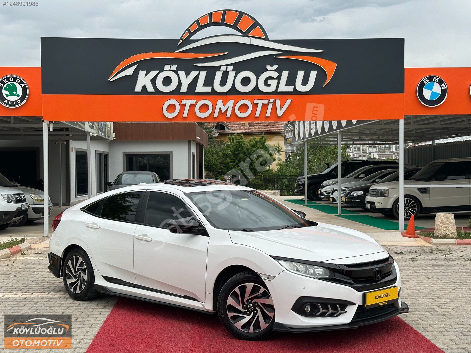 "KÖYLÜOĞLU OTOMOTİV" 2016 HATASIZ BOYASIZ HONDA CIVIC FAB. LPG