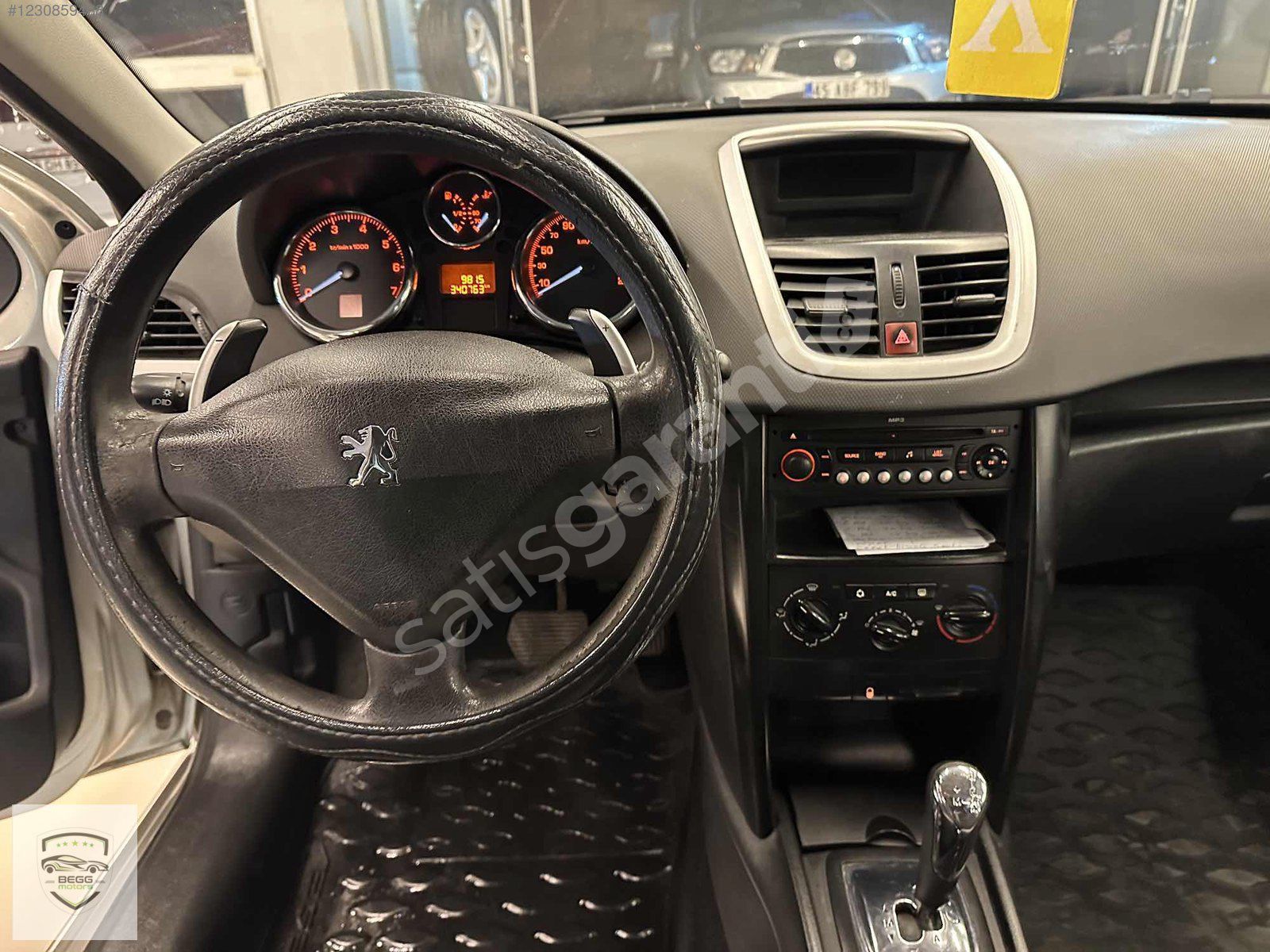 2008 MODEL PEUGEOT 207 1.4 TRENDY OTOMATİK