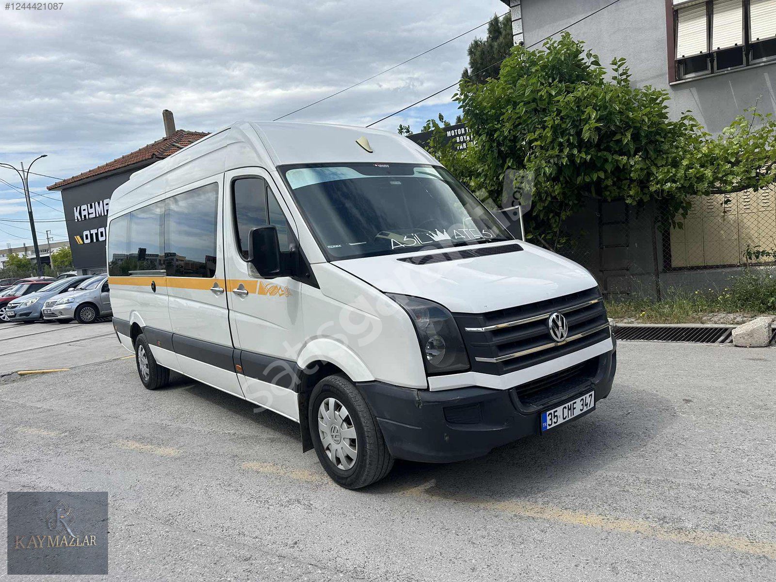 2012 CRAFTER ÇOK TEMİZ 16+1 SIFIR MOTOR ÇİFT KLİMA