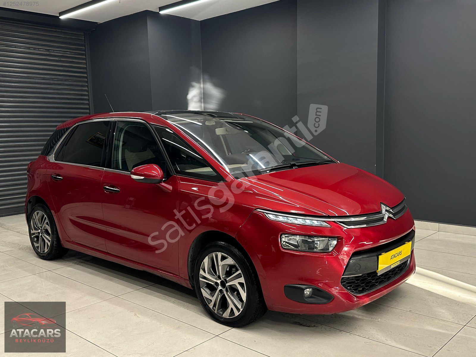 ATA-CARS DÜŞÜK KM CİTROEN C4 PİCASSO 1,6 e-HDİ DEĞİŞENSİZ