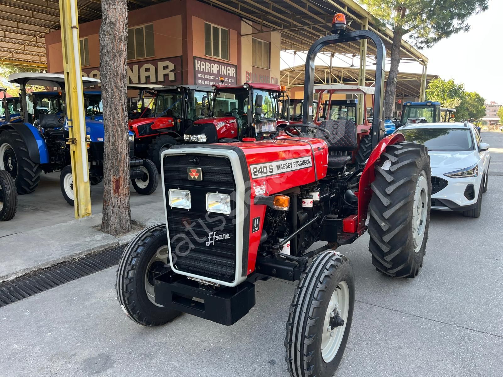2006, MASSEY FERGUSON 240s, 4 LASTİK YENİ, KARA ŞANZIMAN