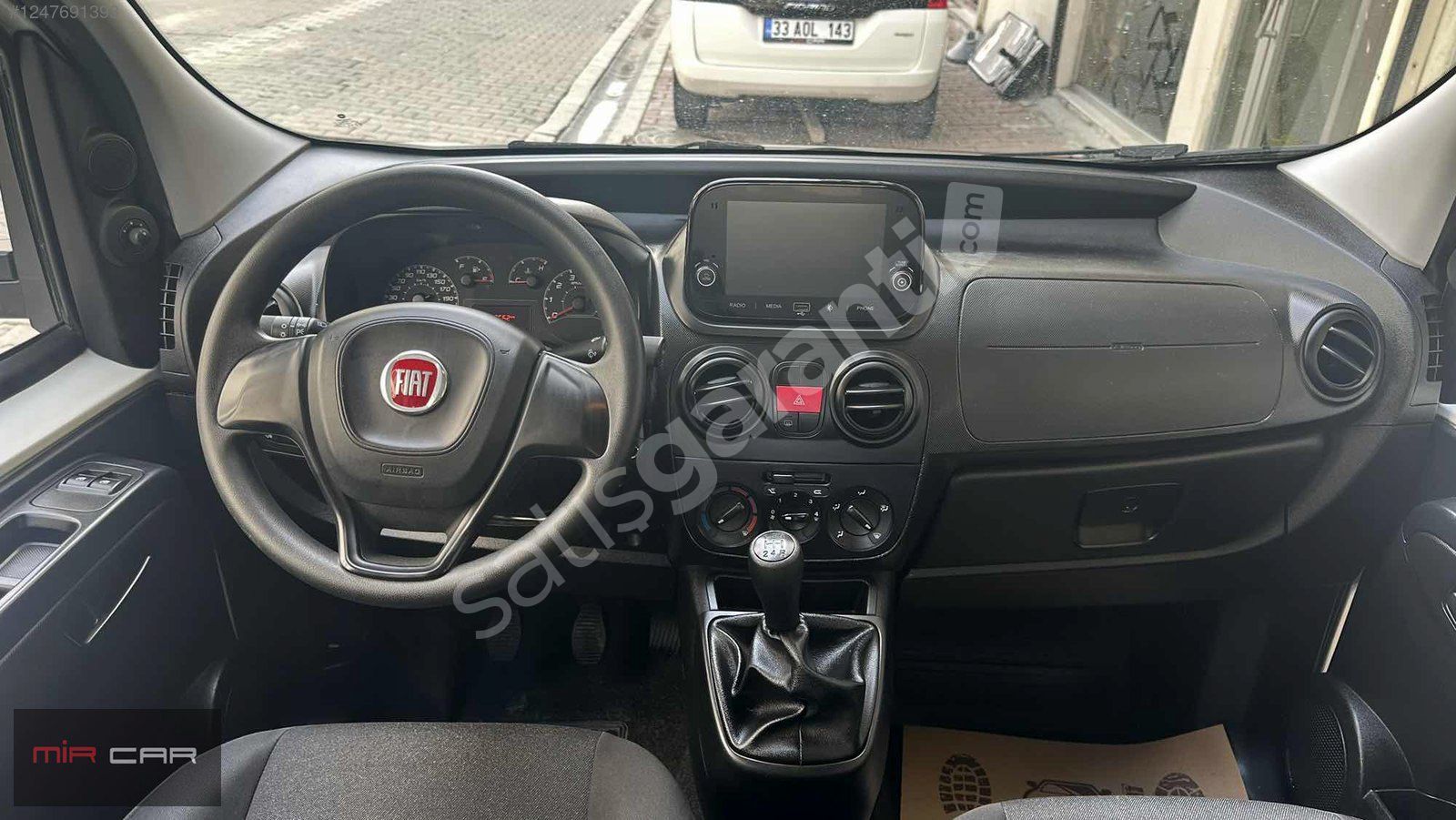 MİRCAR'dan ADETLİ FIAT FİORİNO 2023 1.3 m.jet HATASIZ