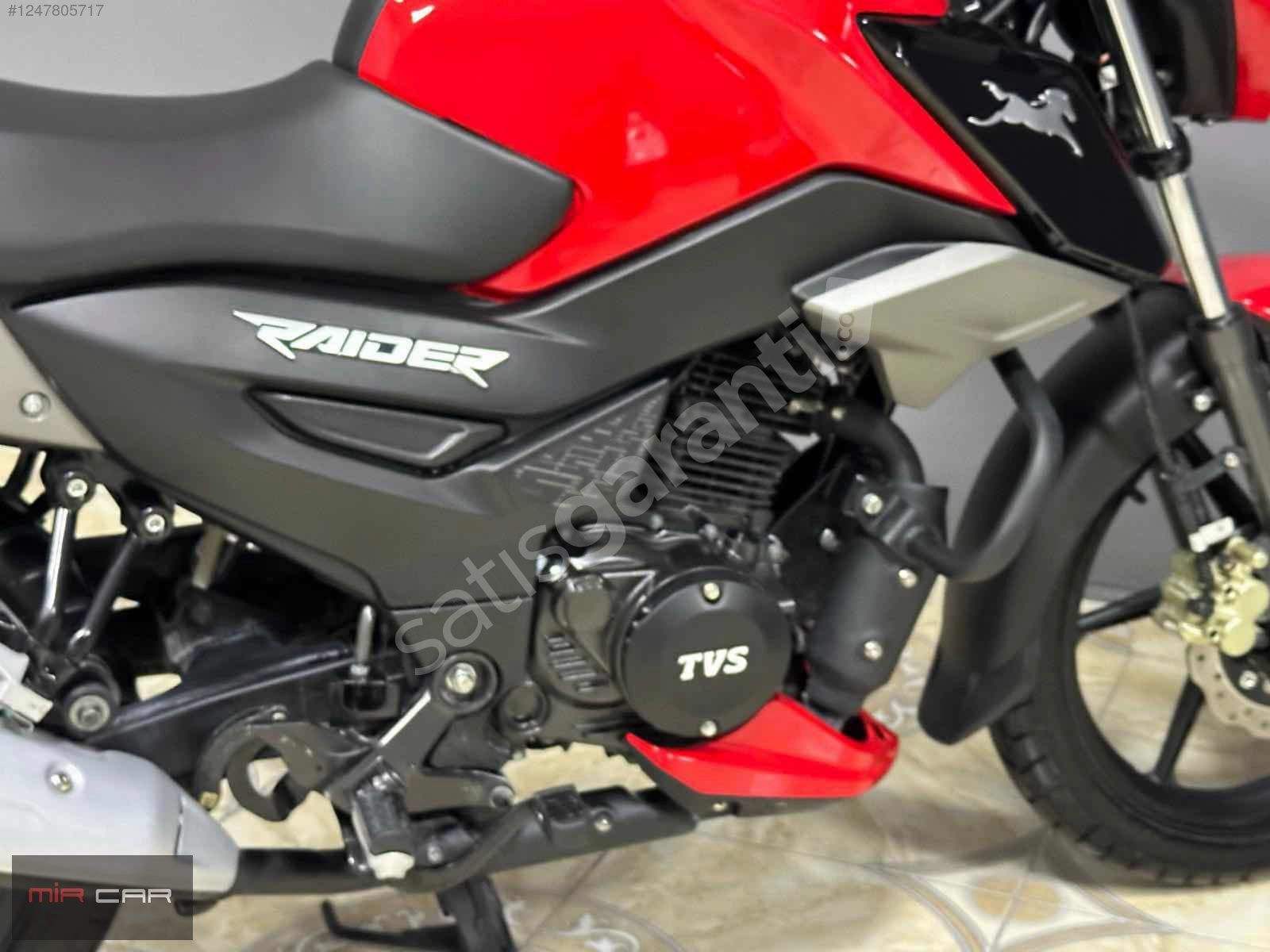 MİRCAR'dan 2023 HATASIZ RAİDER 125 1.700 km