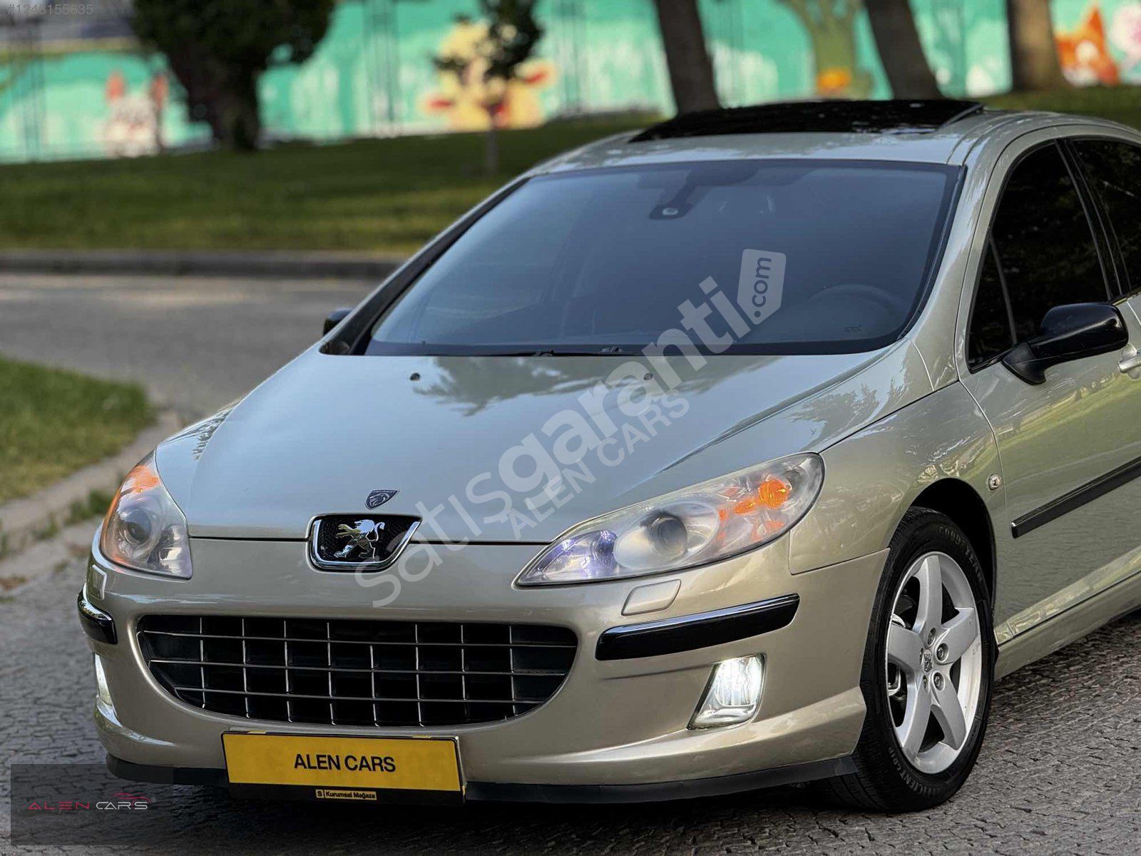 ALEN CARS'DAN PEUGEOT 407 OTOMATİK SUNROOF FUL-KREDİ KART TAKSİT