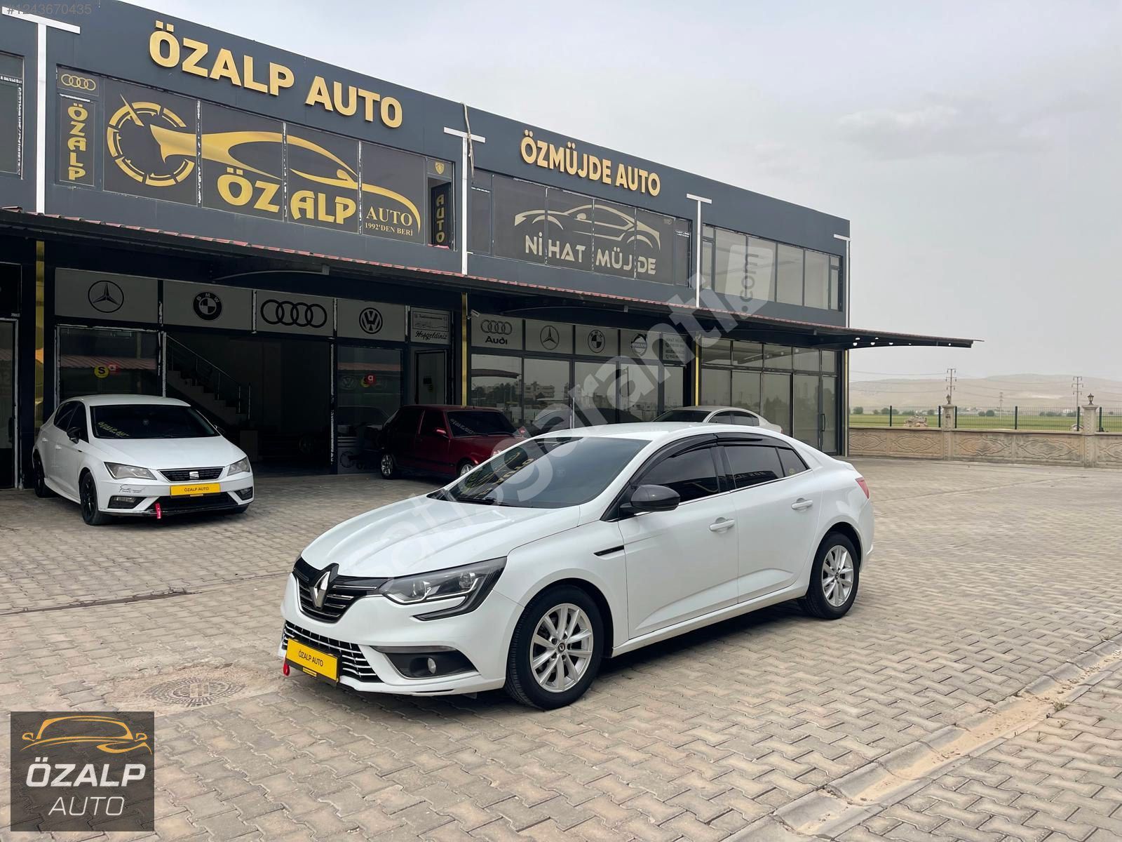 Megane4 2017-18 Çıkışlı Touch Otomatik K.K 12 Ay Taksit