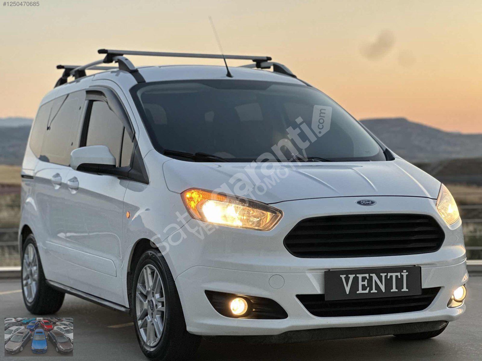2017 MODEL 153.00 KM DEĞİŞENSİZ TRAMERSİZ TOURNEO COURİER