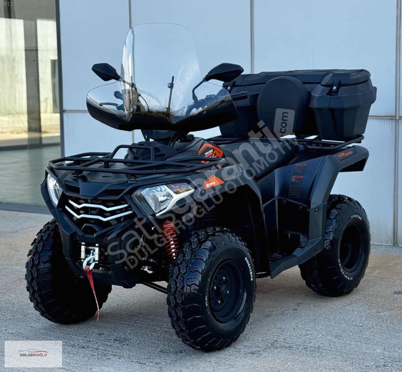 KUBA TRV 350 AKSESUARLI ÇANTALI ÇEKİ DEMİRLİ DÜŞÜK KM KK 12 TAKS