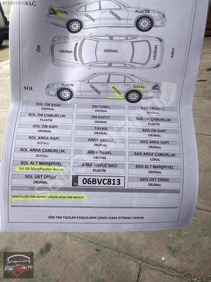 2018 MODEL OTOMATİK TOUCH SOL 2 PARÇA BOYALI
