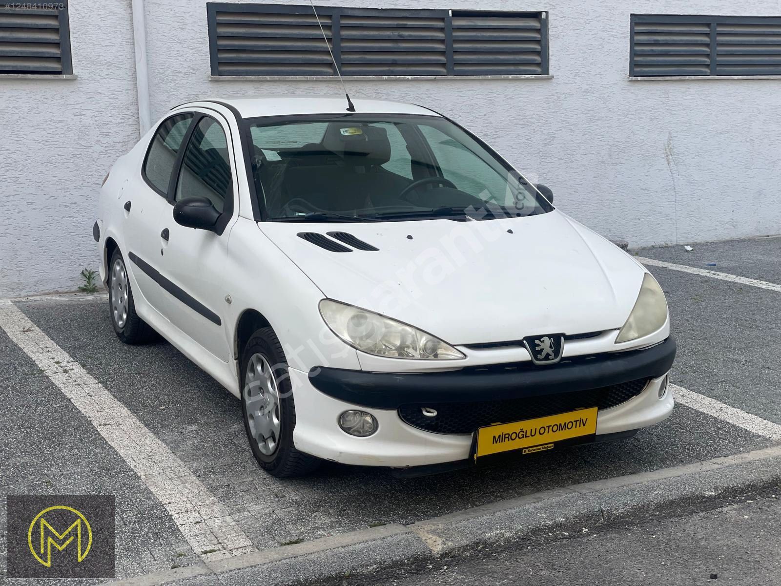 %30 PEŞİNATLA ELDEN SENETLİ 1.73 VADE FARKI İLE PEUGEOT 206