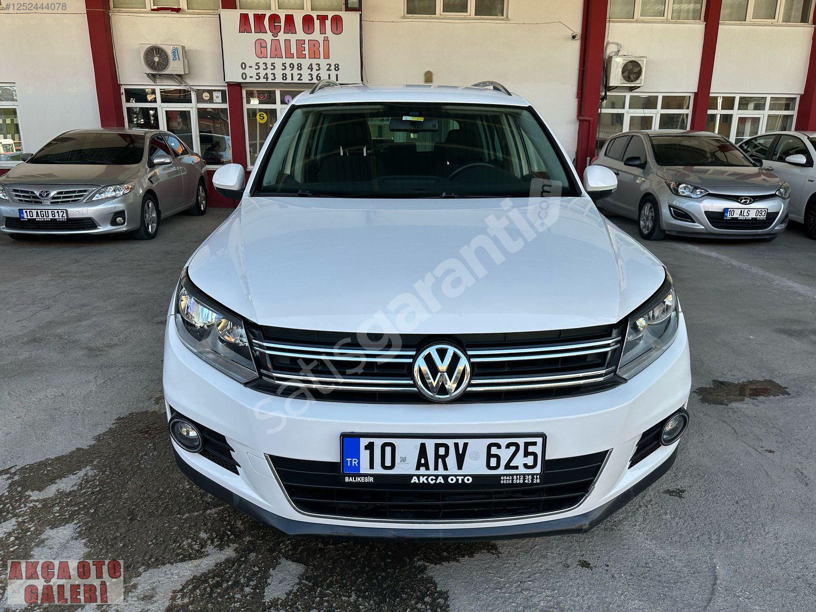 AKÇADAN 2013 MODEL 127000 KM'DE OTOMATİK 1.4 TSİ TİGUEN