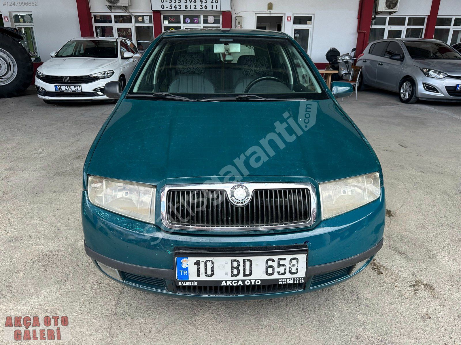 AKÇADAN 2002 MODEL ORJİNAL KLİMALI LPGLİ SKODA FABIA