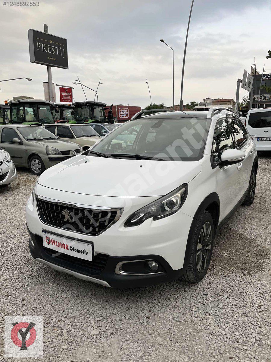 2019 PEUGEOT 2008 1.5DİZEL OTOMATİK HATASIZ CAM TAVAN